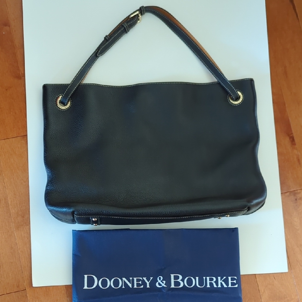 Dooney & Bourke Black Leather Shoulder Bag